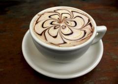 A warm drink